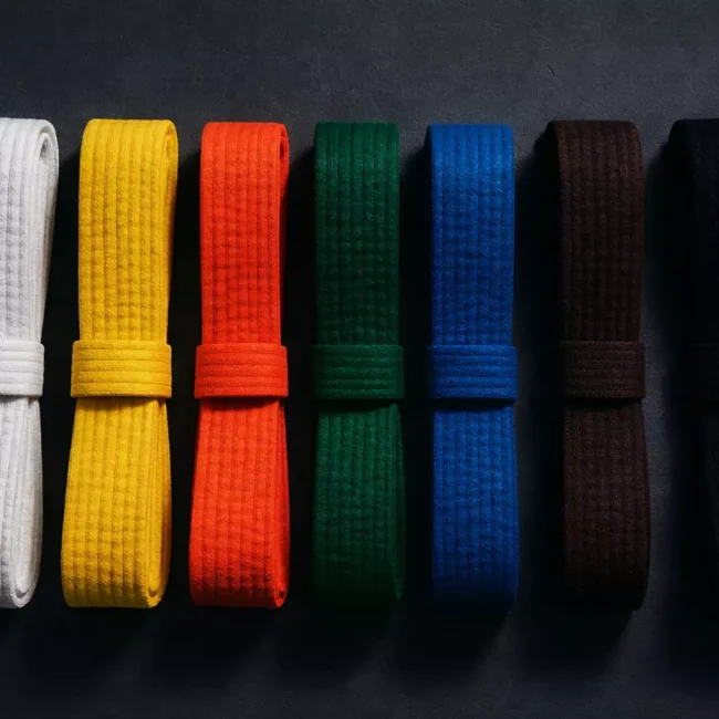 Cinturones de artes marciales